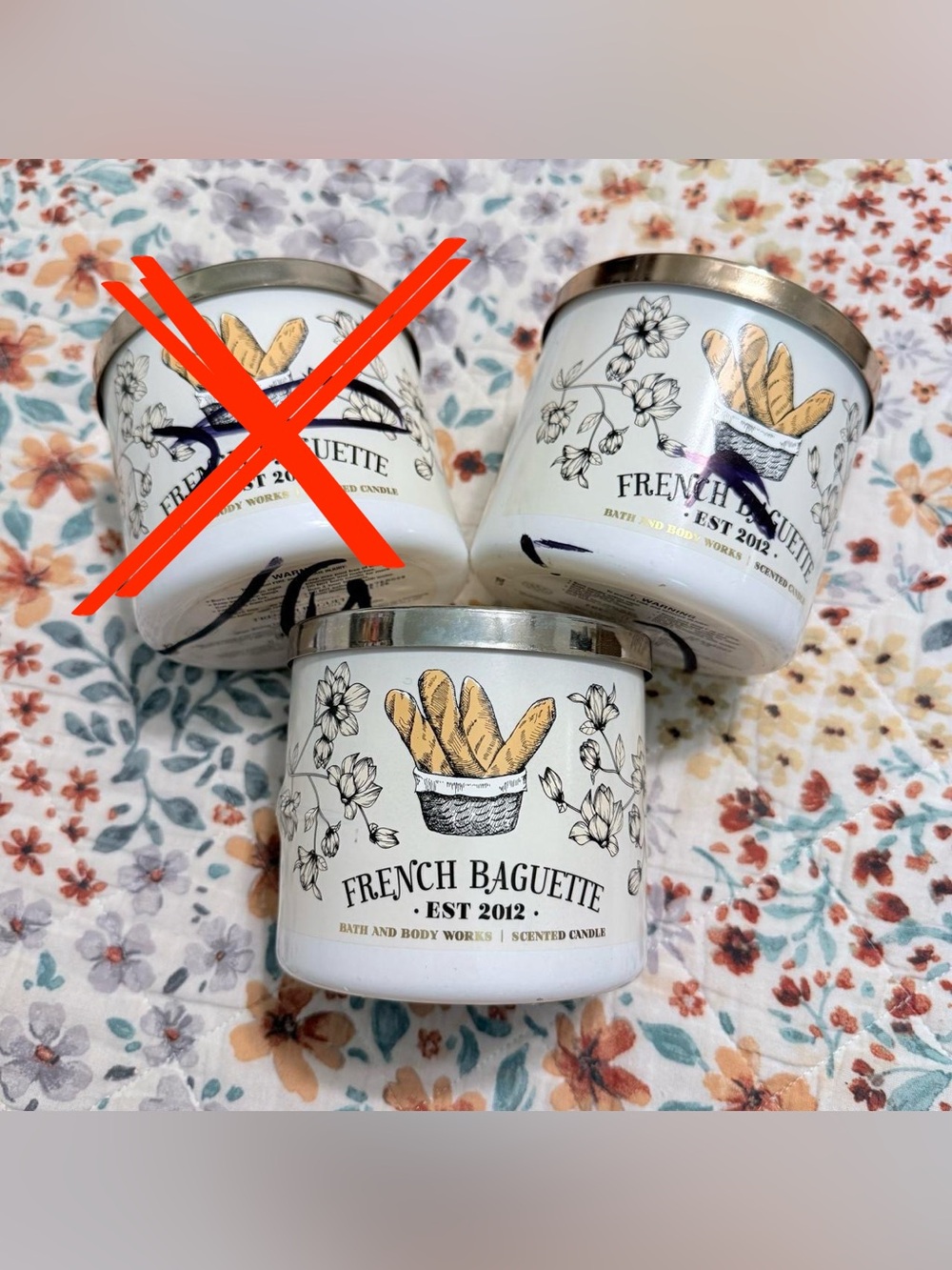 Rare retired scent: French Baguette Bath and Body Works Candle